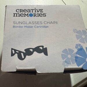 Creative Memories Sunglasses Chain Border Maker Cartridge BMC NIB